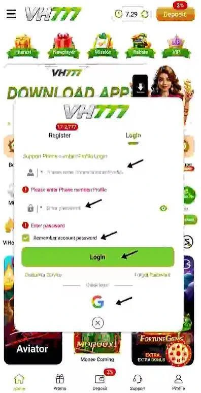 VH777 Game